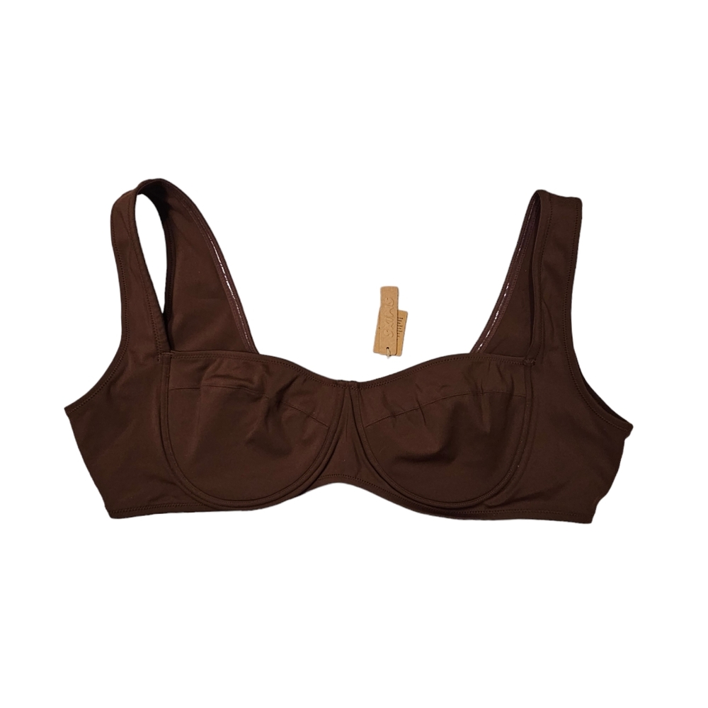 SKIMS Shaping Swim Unlined Underwire Bikini Top Womens 4X